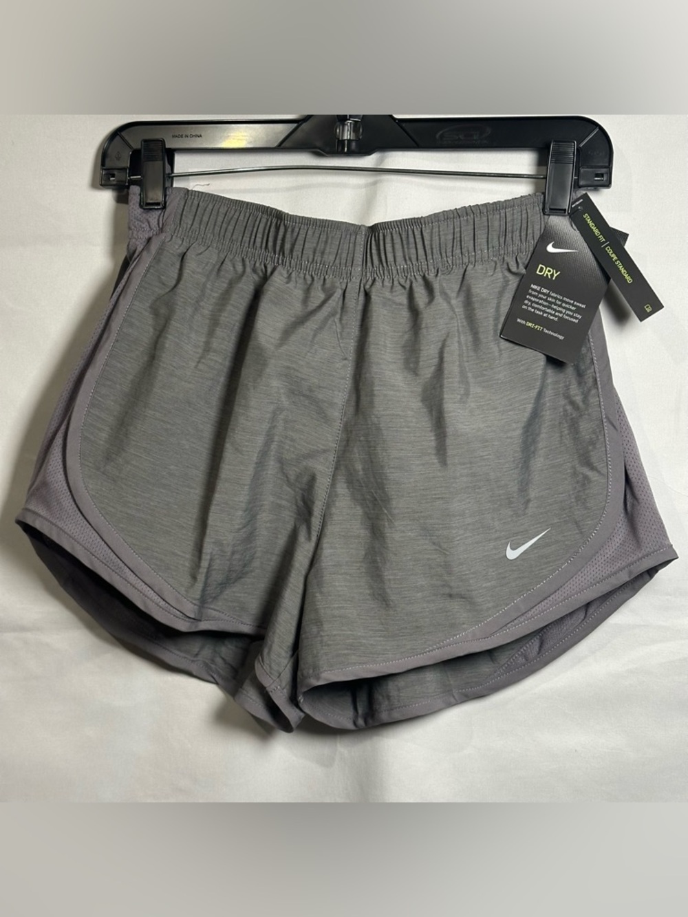 Nike Women’s Gray Dri-FIT Athletic Running Shorts